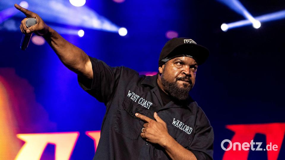 Seine Hauptrolle in „Krieg der Welten“ bringt Rapper Ice Cube einen „Razzie“. (Archivbild) Bild: Amy Harris/Invision/AP