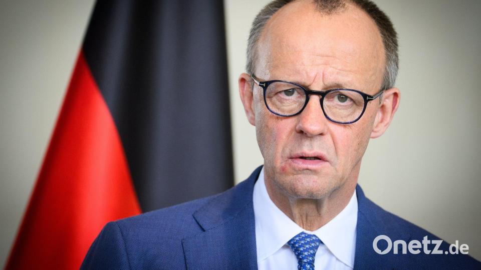 Kanzler Merz will russischen Kämpfern möglichste die Einreise in die EU verbieten. (Archivbild) Bild: Bernd von Jutrczenka/dpa