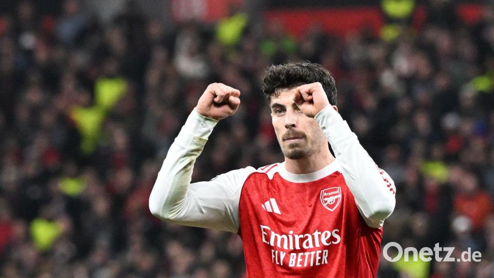 Ex-Leverkusener beim FC Arsenal: Nationalspieler Kai Havertz. (Archivbild) Bild: Federico Gambarini/dpa