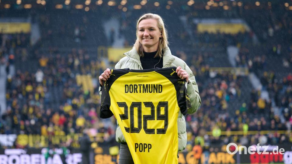 Ab Sommer im BVB-Trikot: Alexandra Popp. Bild: Bernd Thissen/dpa