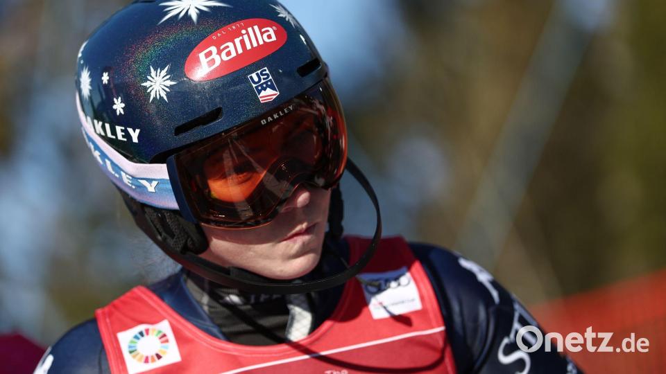 Mikaela Shiffrin geht mit einem Polster von 140 Punkten ins Weltcup-Finale Bild: Gabriele Facciotti/AP/dpa