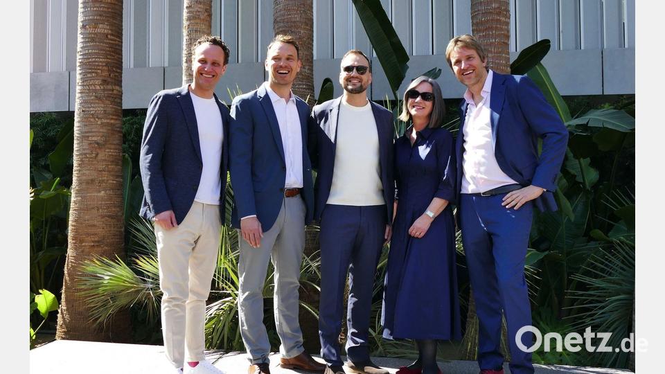 Die deutschen Oscar-Anwärter werden einen Tag vor der Gala gefeiert. Bild: Barbara Munker/dpa