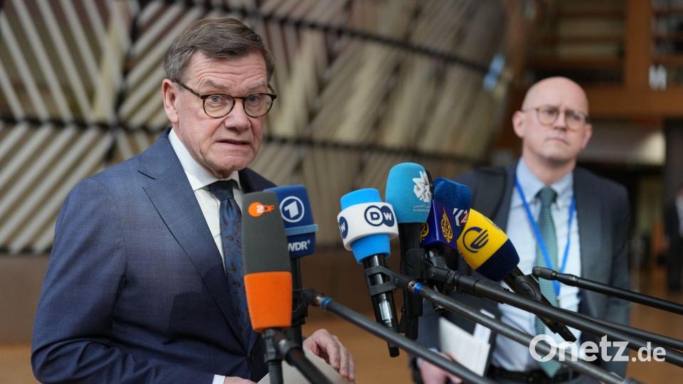 Erwartet Gespräche in der EVP: Außenminister Johann Wadephul. Bild: Virginia Mayo/AP/dpa