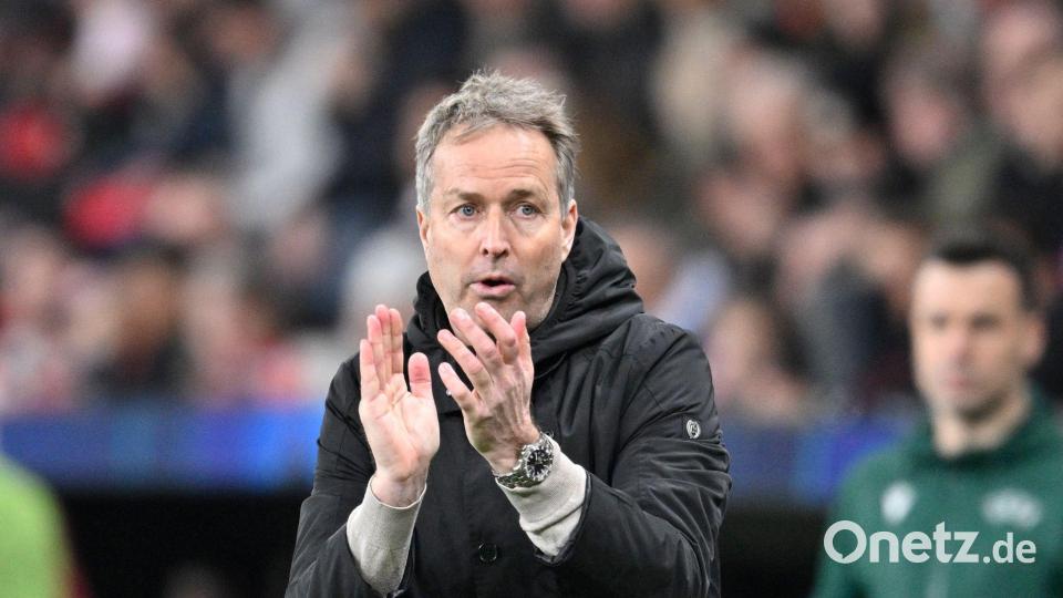 Leverkusens Coach Hjulmand sieht im Saisonverlauf Fortschritte bei seinem Team. (Archivbild) Bild: Anke Waelischmiller/dpa