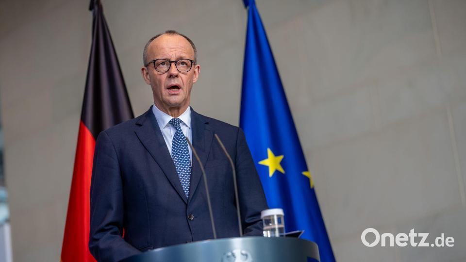 Der Kanzler übt Kritik an Trumps Umgang mit den Nato-Verbündeten. Bild: Michael Kappeler/dpa