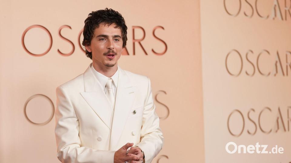 Verpasste seine dritte Chance auf einen Hauptdarsteller-Oscar: Timothée Chalamet. Bild: Gregory Bull/Invision/AP/dpa