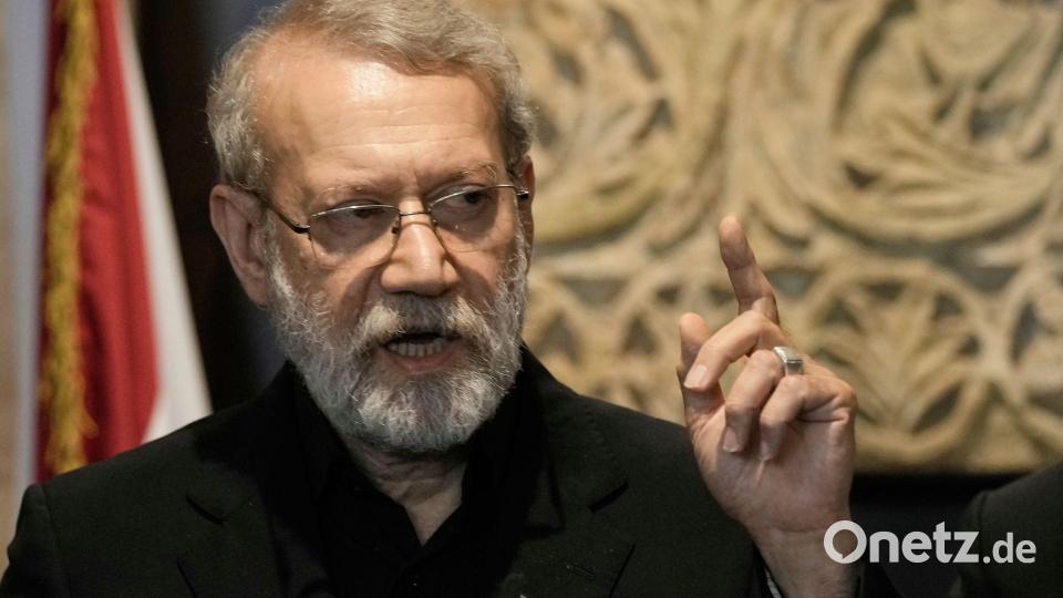 Ali Laridschani soll bei einem gezielten Luftangriff Israels getötet worden sein Bild: Bilal Hussein/AP/dpa