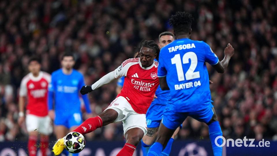 Trifft für Arsenal zur Führung: Eberechi Eze Bild: Bradley Collyer/PA Wire/dpa