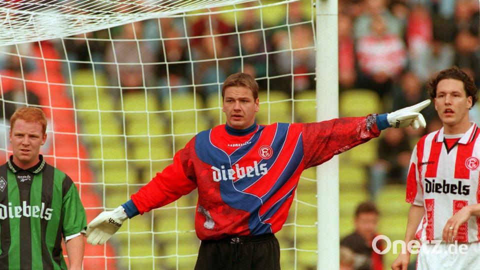 Torwart Georg Koch im Trikot von Fortuna Düsseldorf. (Archivbild) Bild: dpa