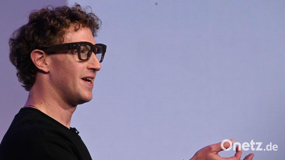 Meta möchte die virtuelle Realität nicht aufgeben. (Archivbild) Bild: Nic Coury/AP/dpa