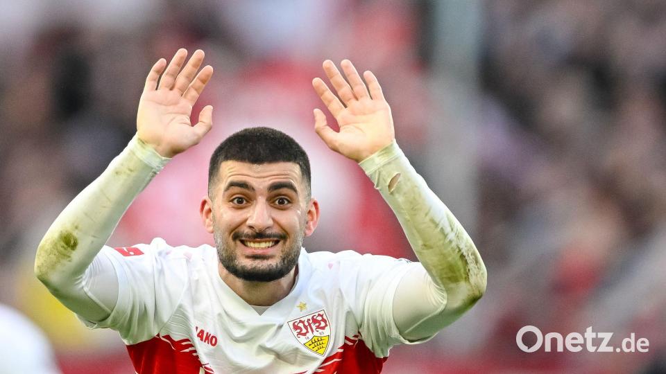 Will mit dem VfB ins Viertelfinale der Europa League: Deniz Undav. (Archivbild) Bild: Harry Langer/dpa