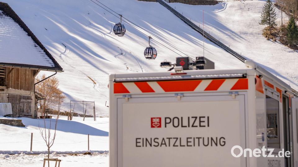 Das Unfallgebiet liegt auf rund 2.000 Metern Höhe. Bild: Urs Flueeler/KEYSTONE/dpa