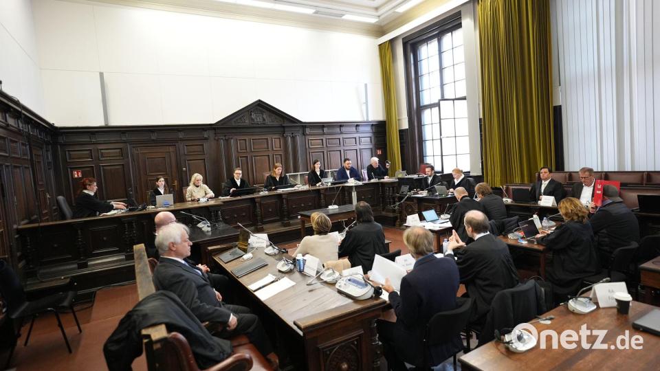 Es war bereits der 40. Verhandlungstag, mehr als 100 sind insgesamt angesetzt. Bild: Marcus Brandt/Pool dpa/dpa