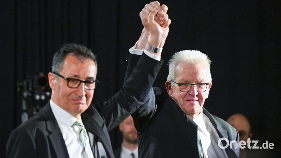 Özdemir will der Nachfolger von Kretschmann als Ministerpräsident werden. (Archivbild) Bild: Bernd Weißbrod/dpa