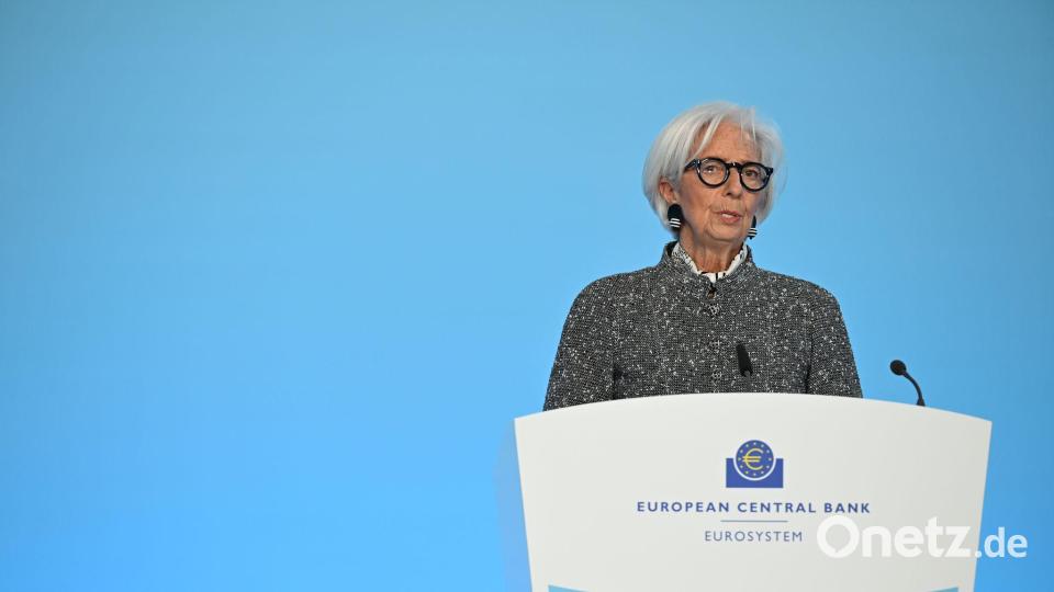 Oberstes Ziel der Währungshüter um EZB-Präsidentin Christine Lagarde sind stabile Preise im Euroraum. Bild: Michael Brandt/dpa