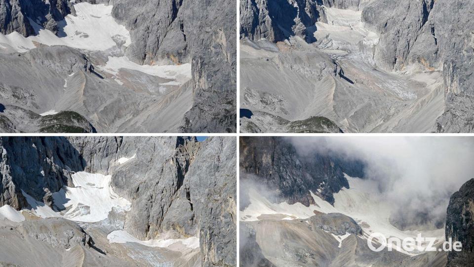 Der Höllentalferner könnte am längsten bestehen bleiben. (Archivbild) Bild: Angelika Warmuth/Matthias Balk/dpa