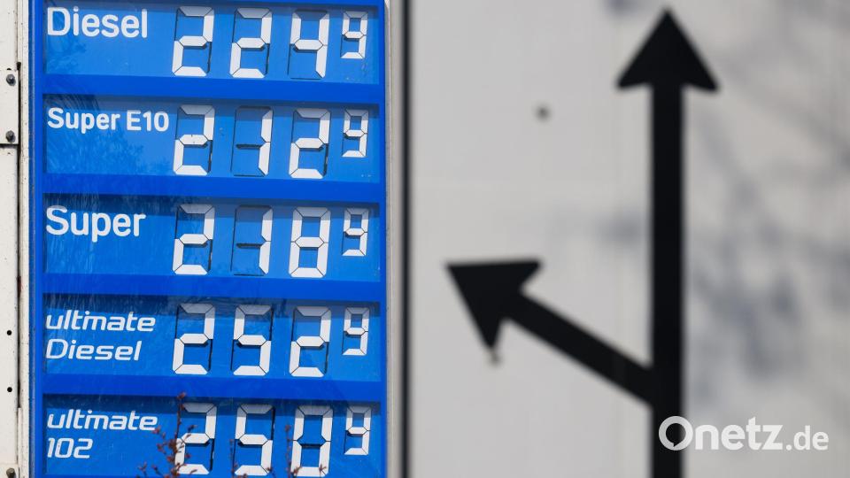 Die Spritpreise sind nach oben geschnellt. Bild: Robert Michael/dpa