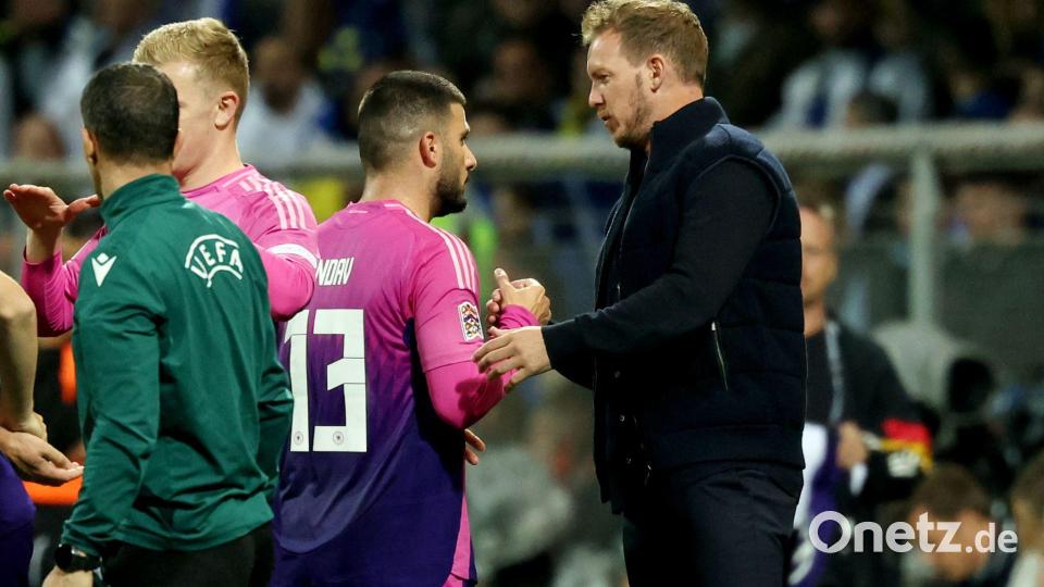 Bald wieder im Kader? Julian Nagelsmann entscheidet über Deniz Undavs Rückkehr. (Archivbild) Bild: Christian Charisius/dpa