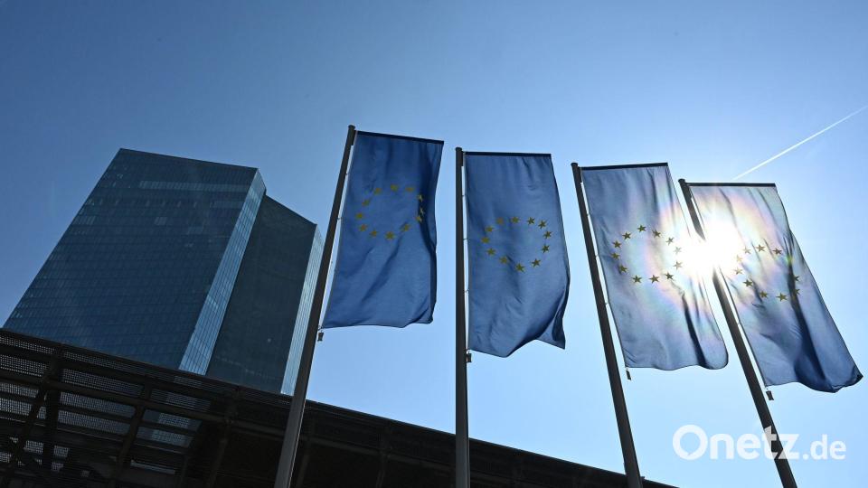 Der EZB-Rat hält die Leitzinsen im Euroraum seit Monaten unverändert. Bild: Michael Brandt/dpa