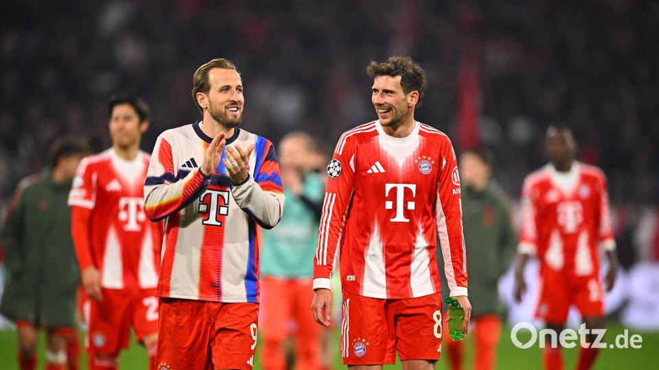 Harry Kane (l) freut sich auf Real Madrid. Bild: Tom Weller/dpa