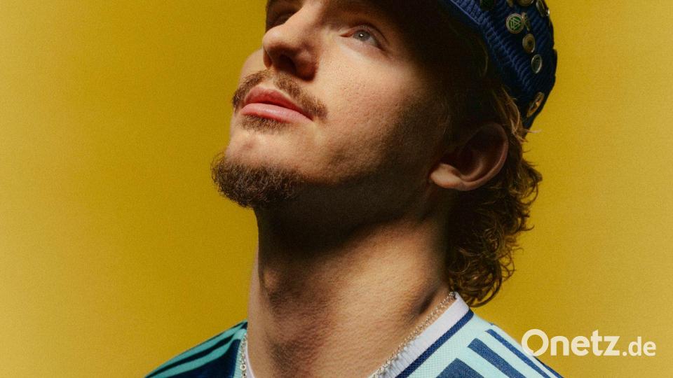 Mit neuer DFB-Mode: Nick Woltemade. Bild: adidas/dpa