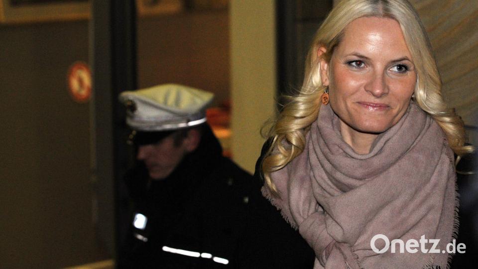 Kronprinzessin Mette-Marit im Jahr 2012: Zu dieser Zeit hatte sie Kontakt zu Epstein. Bild: picture alliance / dpa