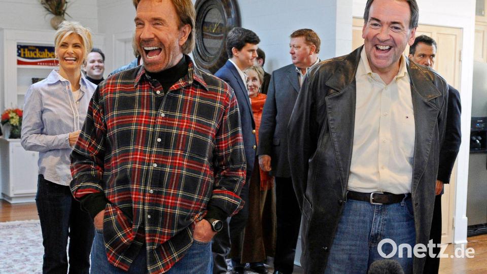Mit Action-Rollen wurde Chuck Norris in Hollywood bekannt. (Archivbild) Bild: Pat Sullivan/AP/dpa