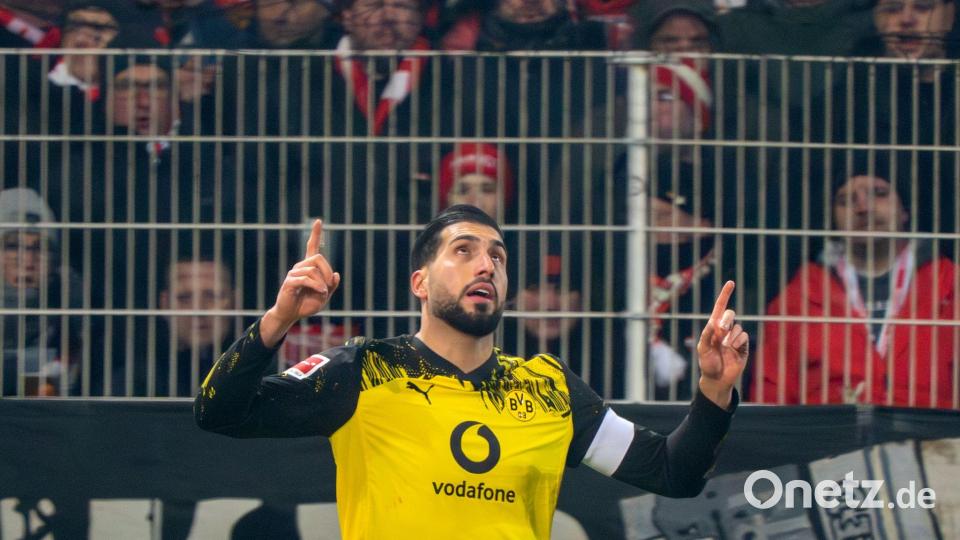 Emre Can bleibt bei Borussia Dortmund. Bild: Soeren Stache/dpa