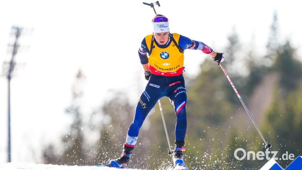 Éric Perrot sichert sich den Triumph im Gesamtweltcup. Bild: Heiko Junge/NTB/dpa