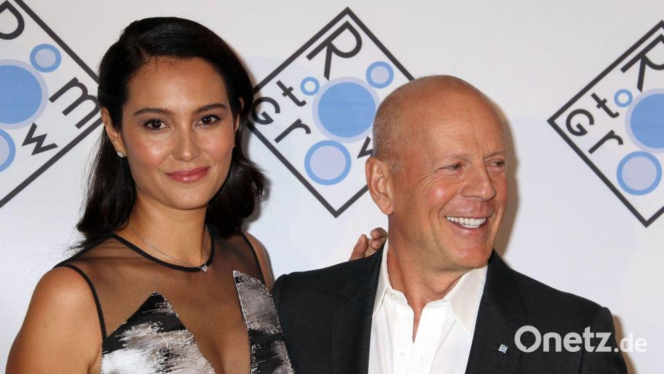 US-Schauspieler Bruce Willis und seine Frau Emma Heming-Willis sind seit mehr als 15 Jahren verheiratet. (Archivbild) Bild: Nancy Kaszerman/ZUMA Wire/dpa