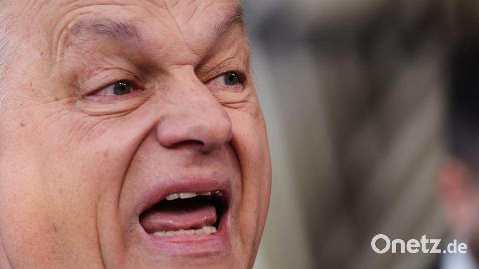 Viktor Orban blockierte. Bild: Omar Havana/AP/dpa