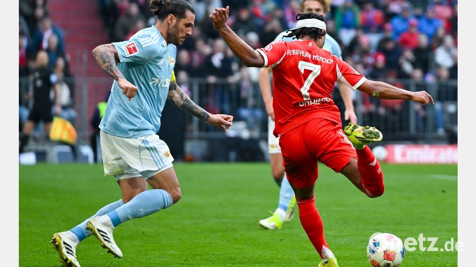 Serge Gnabry beim Torschuss. Bild: Sven Hoppe/dpa