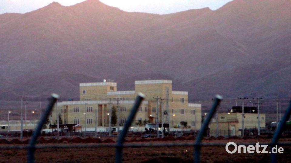 Die Urananreicherungsanlage Natans war schon im Juni vergangenen Jahres angegriffen worden. (Archivbild) Bild: Abedin Taherkenareh/epa/dpa