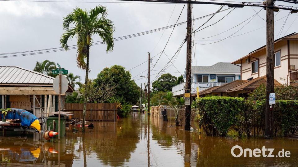 Tausende Menschen mussten ihre Häuser verlassen. Bild: Mengshin Lin/FR172028 AP/AP/dpa