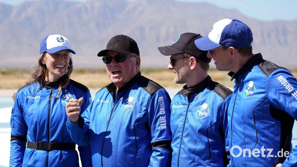 „Star Trek“-Ikone Shatner ist 2021 ins All geflogen. (Archivbild) Bild: Lm Otero/AP/dpa