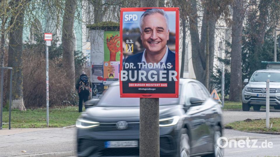 Thomas Burger wird neuer Rathauschef in Regensburg. (Archivbild) Bild: Armin Weigel/dpa