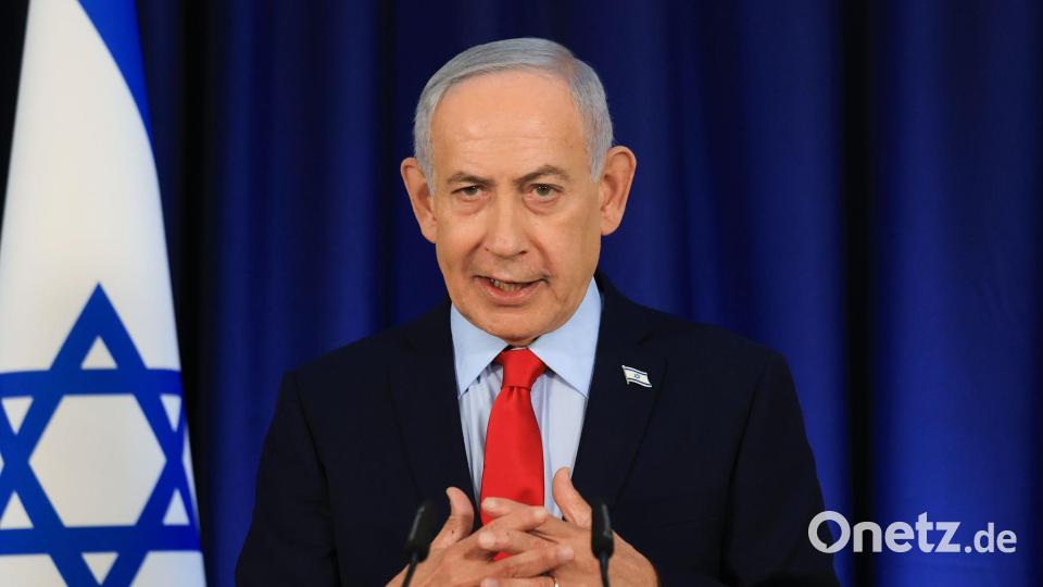 Netanjahu bestreitet, dass Israel die USA in den Krieg hineingezogen habe. (Archivbild) Bild: Ronen Zvulun/Pool Reuters/AP/dpa