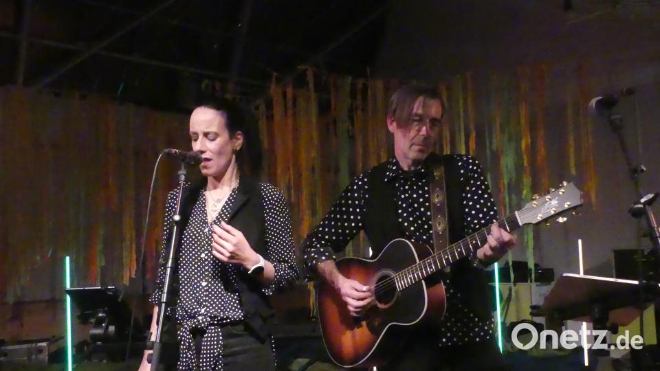 "Tunes for Two" setzte einen modernen Kontrast zur Stodtbergsait'n Bild: rn