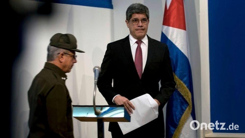 Kubas Vize-Außenminister: „Unser Militär ist stets bereit“. (Archivbild) Bild: Ramon Espinosa/AP/dpa