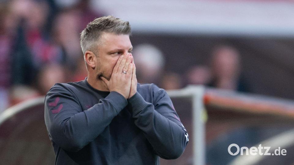 Lukas Kwasniok bekommt keine Gelegenheit mehr, den FC aus der Krise zu führen. Bild: Marius Becker/dpa