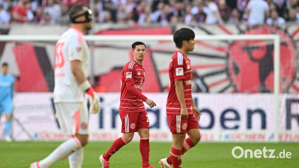 Die Düsseldorfer Profis gingen gegen Hertha BSC als Verlierer vom Platz. Bild: Anke Waelischmiller/dpa