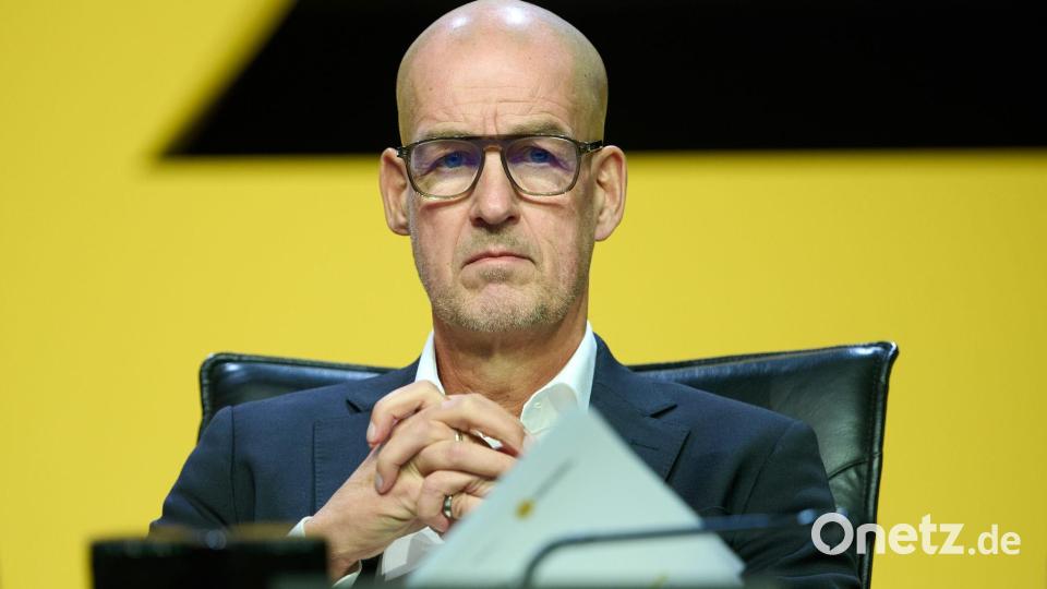 BVB-Boss Cramer verliert keine Zeit bei der Umgestaltung auf Führungsebene (Archivbild). Bild: Bernd Thissen/dpa
