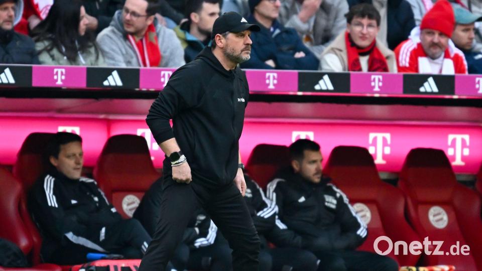 Steffan Baumgart sah in München nichts Gutes von seiner Mannschaft. Bild: Sven Hoppe/dpa