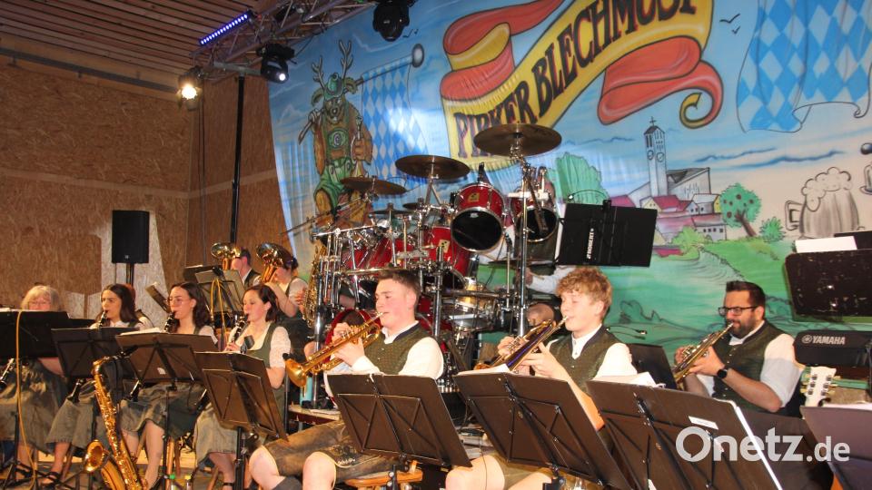 Die "Pirker Blasmusi" in Action. Bild: Konrad Rosner