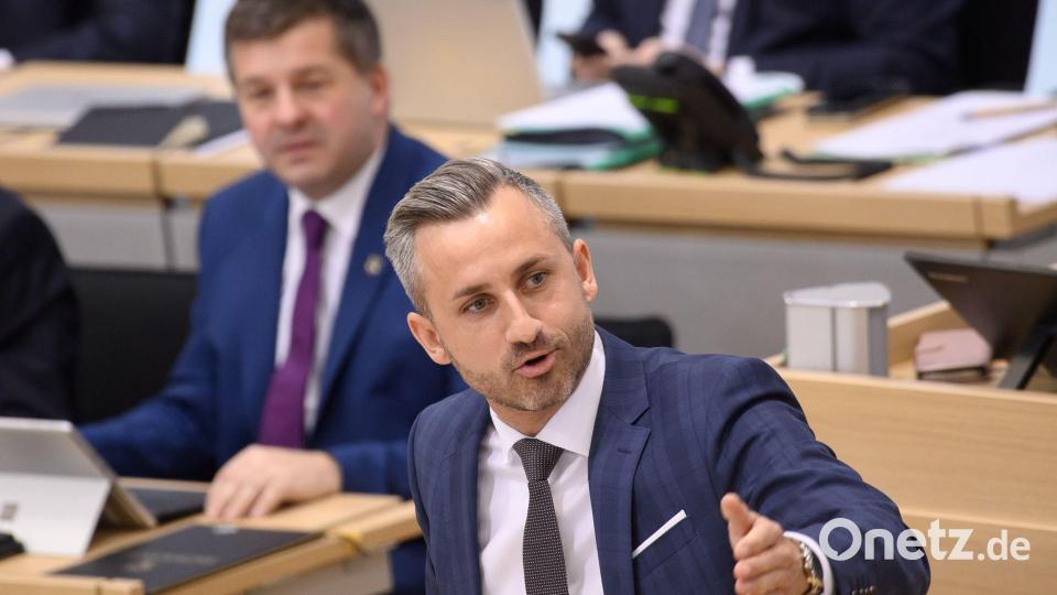 Ulrich Siegmund, Spitzenkandidat der AfD in Sachsen-Anhalt, hat als Wahlziel für den 6. September die absolute Mehrheit im Magdeburger Landtag ausgegeben. Bild: Klaus-Dietmar Gabbert/dpa