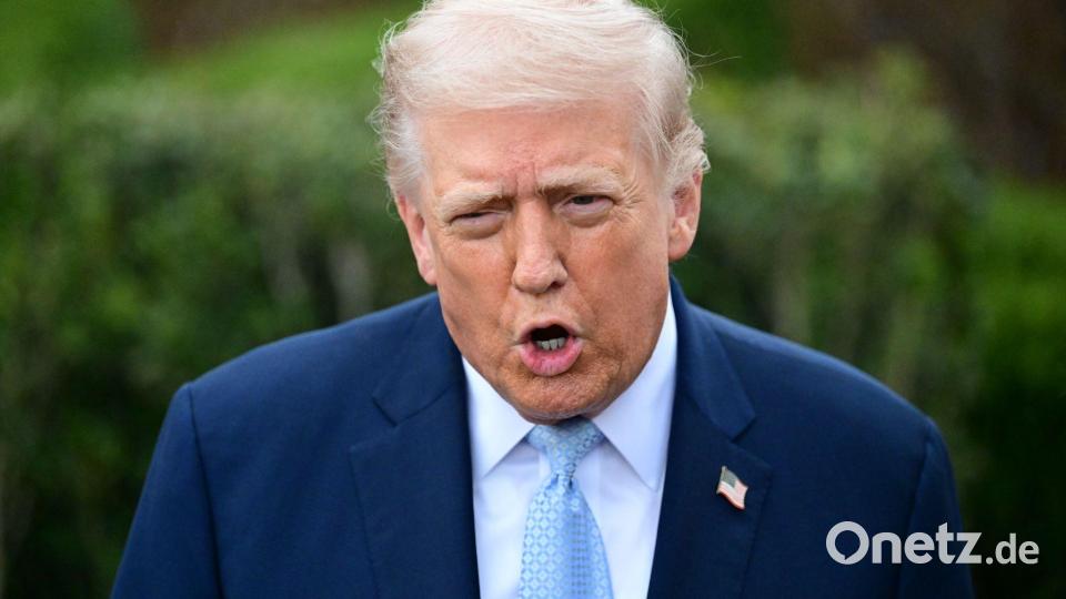 Trump stellt dem Iran ein Ultimatum. (Archivbild) Bild: Kyle Mazza, Kyle Mazza/TheNEWS2 via ZUMA Press Wire/dpa