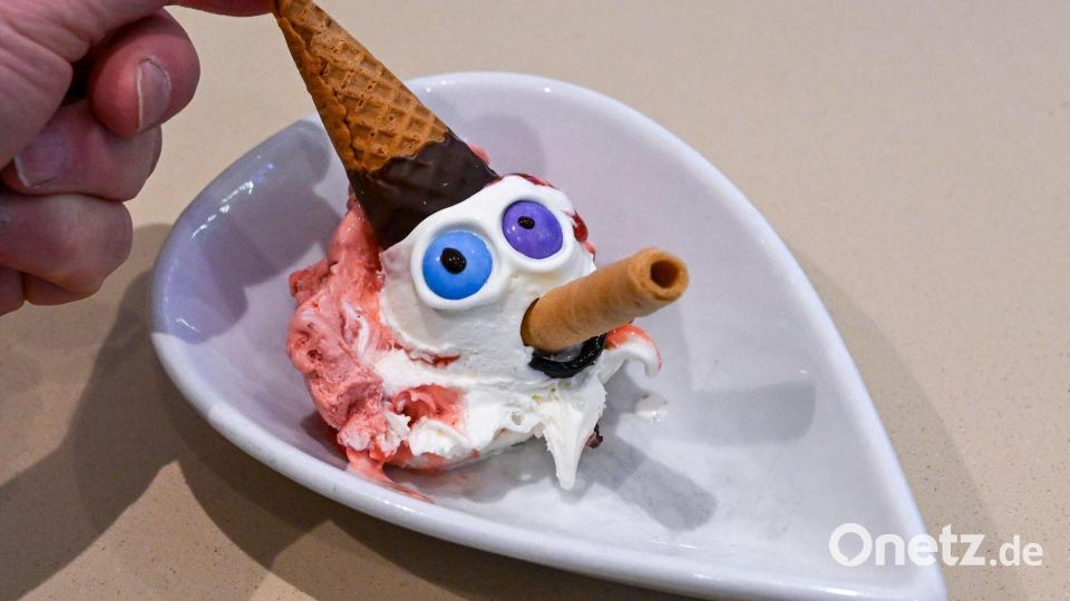 Pinocchio heißt die Eissorte des Jahres. Bild: Jens Kalaene/dpa