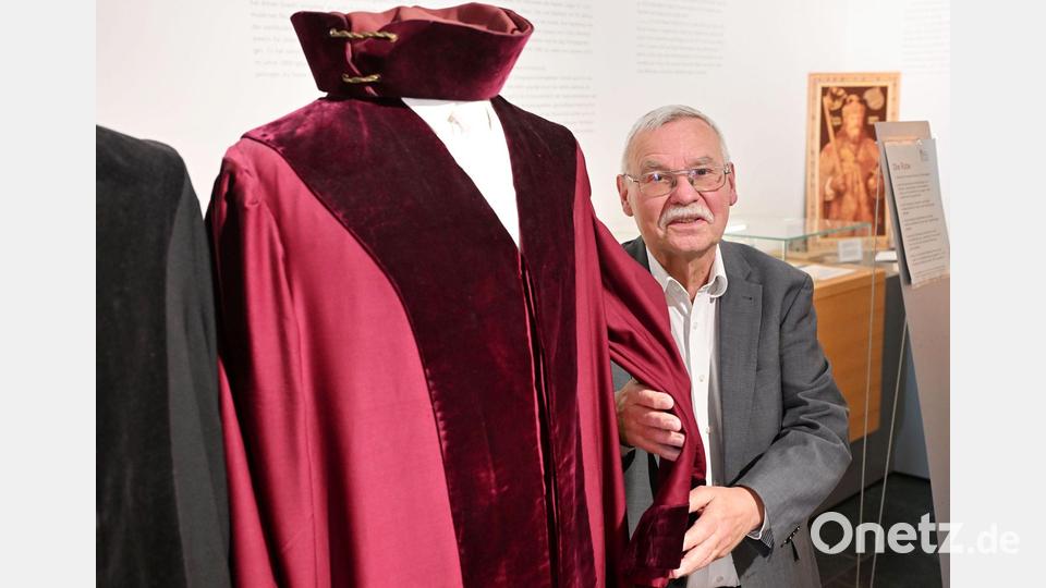 Detlev Fischer leitet das rechtshistorische Museum in Karlsruhe. Bild: Uli Deck/dpa