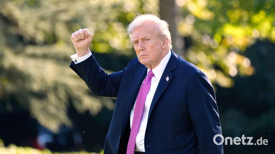 Wird Trump seine Drohung nach Ablauf des Ultimatums wahrmachen? (Archivbild) Bild: Alex Brandon/AP/dpa