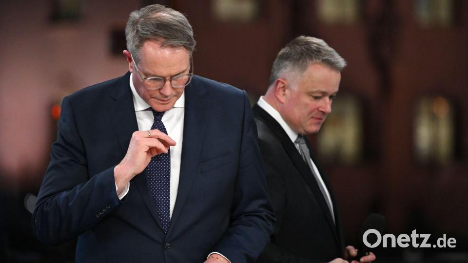 Schweitzer schloss aus, Minister in einer Regierung unter Führung der CDU zu werden. Bild: Florian Wiegand/dpa